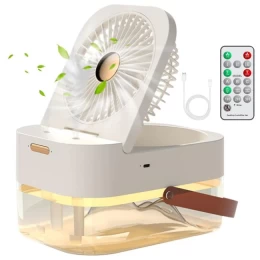 Φορητό Air Cooler - Mini Air Condition Υγραντήρας δροσίζει με τεχνολογία εξάτμισης + Συσκε (Thumb 2)