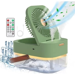 Φορητό Air Cooler - Mini Air Condition Υγραντήρας δροσίζει με τεχνολογία εξάτμισης + Συσκε (Thumb 3)