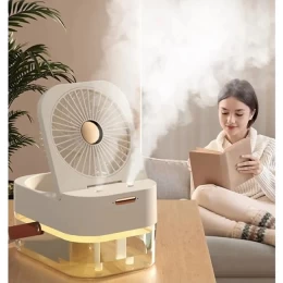 Φορητό Air Cooler - Mini Air Condition Υγραντήρας δροσίζει με τεχνολογία εξάτμισης + Συσκε (Thumb 4)