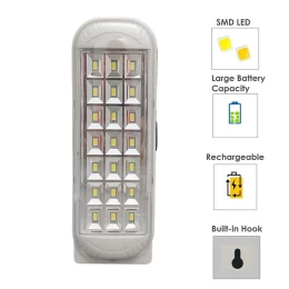Φωτιστικό ασφαλείας SMD Led 4.2 watt με 2 σκάλες φωτισμού (Thumb 2)