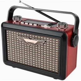 3 Ραδιόφωνο Retro Επαναφορτιζόμενο USB/SD/Mp3 Player/Bluetooth/FM/AM/SW (Thumb 2)