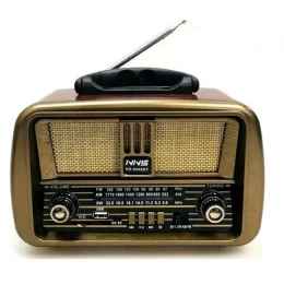 5 Ραδιόφωνο Retro Επαναφορτιζόμενο USB/SD/Mp3 Player/Bluetooth/FM/AM/SW (Thumb 2)