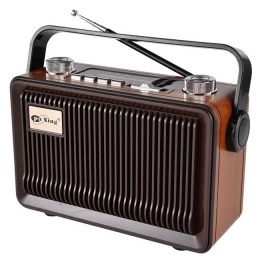 6 Ραδιόφωνο Retro Επαναφορτιζόμενο USB/SD/Mp3 Player/Bluetooth/FM/AM/SW (Thumb 1)
