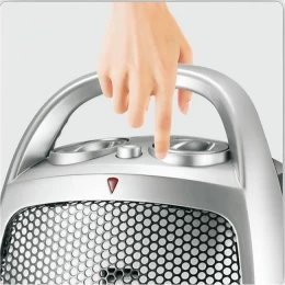 Κεραμικό αερόθερμο δαπέδου 1500W με ρυθμιζόμενο θερμοστάτη (Thumb 2)