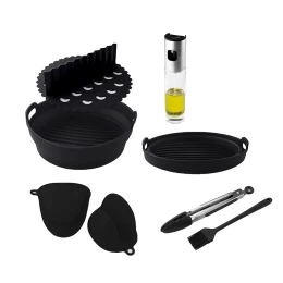 Cecofry Silicone Pack Accessories CEC-03341 Σετ Αξεσουάρ Φριτεζας Αέρος 7 τμχ (Air Fryer) (Thumb 1)