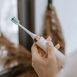 White Smile Επαναφορτιζόμενη Ηλεκτρική Οδοντόβουρτσα με Μικροδονήσεις και Υπερήχους (Thumb 5)