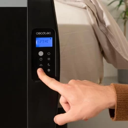 READYWARM 800 THERMAL BLACK CEC-05892 Θερμοπομπός 600W επιδαπέδιος με Θερμοστάτη. Οθόνη LC (Thumb 3)