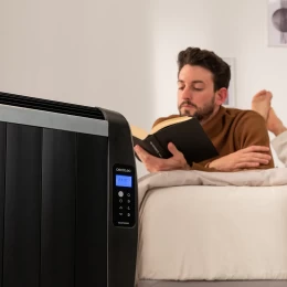 READYWARM 800 THERMAL BLACK CEC-05892 Θερμοπομπός 600W επιδαπέδιος με Θερμοστάτη. Οθόνη LC (Thumb 6)