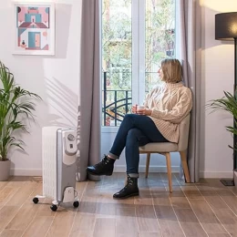 READYWARM 7000 SPACE 360 CEC-05886 Καλοριφέρ Λαδιού Με 7 Φέτες 1500W 102416 (Thumb 2)