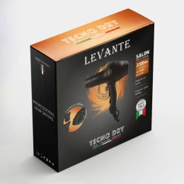 TECNO DRY LEVANTE Επαγγελματικό Πιστολάκι Μαλλιών Με 2 Στόμια & Φυσούνα 2200W (Thumb 6)