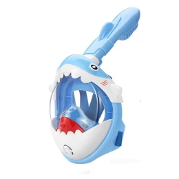  Thenice KF-3  Παιδική Μάσκα Θαλάσσης Καρχαριάκι (Baby Shark) Full Face Snorkel Mask (XS/S (Thumb 1)
