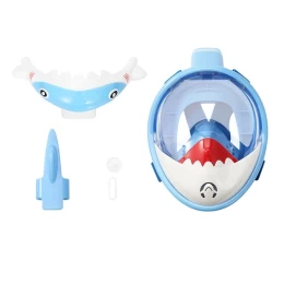  Thenice KF-3  Παιδική Μάσκα Θαλάσσης Καρχαριάκι (Baby Shark) Full Face Snorkel Mask (XS/S (Thumb 3)