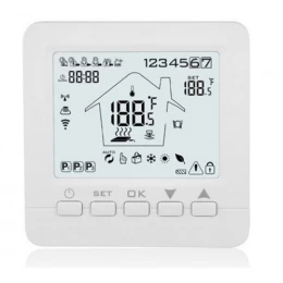 Έξυπνος Θερμοστάτης καλοριφέρ Smart WiFi & Internet control Hysen HY02-B05W (Thumb 1)