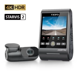  VIOFO A229 Pro 2CH Διπλή Κάμερα Dash Αυτοκινήτου με Φωνητικές Εντολές (4K HDR/Sony Starvi (Thumb 1)