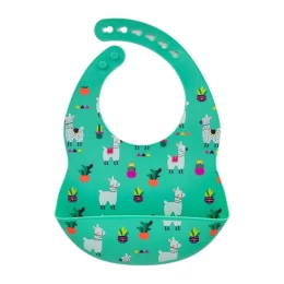  Giggles and Co. Baby Feeding Set Llama Green 6pcs (Thumb 2)