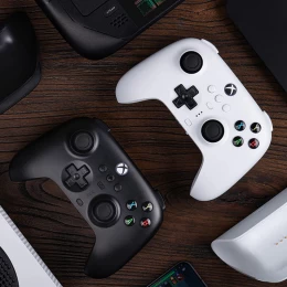  8Bitdo Ultimate 3-mode με Charging Dock (Ενσύρματο για Xbox Series X|S και One/ Ασύρματο  (Thumb 6)