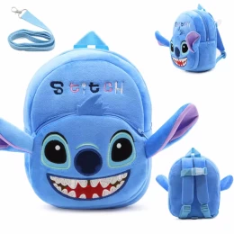  Giggles B23 Stitch Σχολική Τσάντα Πλάτης Νηπιαγωγείου 3D Lilo & Stitch Μ21 x Π10 x Υ23εκ  (Thumb 1)