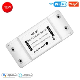  MOES WM-101N-16AM-MS Έξυπνος ασύρματος διακόπτης WiFi για απομακρυσμένη διαχείριση iOS/An (Thumb 3)