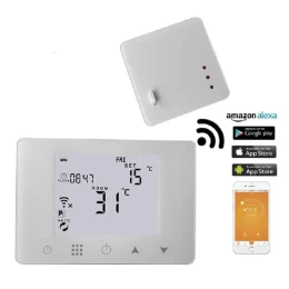  Hysen HY09RF WIFI Ασύρματος Θερμοστάτης καλοριφέρ WiFi & Internet control (Thumb 1)