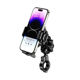  Kewig M33C Περιστρεφόμενη 360° Αντικραδασμική Βάση Κινητού για Μηχανή/Ποδήλατο με Quick R (Thumb 5)