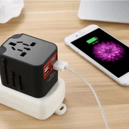  RRtravel HHT210 Αντάπτορας Πρίζας από Universal σε Universal  (4xUSB) USA EU UK AU US (Thumb 2)