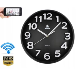  S-Talk FD-2288 Ρολόι Τοίχου Κρυφή Κάμερα FHD Live Εικόνα Μέσω Ίντερνετ με Μπαταρία (Ανιχν (Thumb 1)