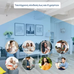  S-Talk D-77 Ανιχνευτής Καπνού Κρυφή Κάμερα FHD Live Εικόνα Μέσω Ίντερνετ με Μπαταρία (Ανι (Thumb 3)