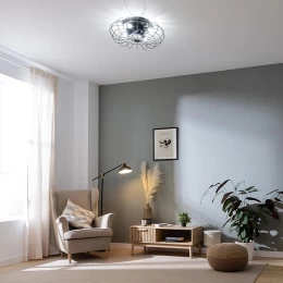 ENERGYSILENCE LAMPAERO 650 IRON DESIGN 08639 Ανεμιστήρας Οροφής 2 σε 1 20W (Thumb 8)