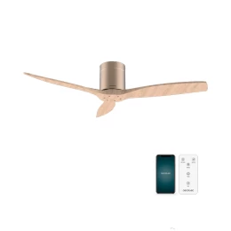 ENERGYSILENCE AERO 5500 AQUA GOLDLIGHTWOOD CONNECTED 08521 Ανεμιστήρας Οροφής Wi-Fi IP44 μ (Thumb 1)