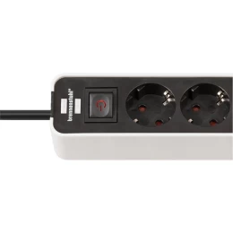 Πολύπριζο 4 θέσεων με 2 x USB-C και διακόπτη BRENNENSTUHL 1153240126 Ecolor λευκό (Thumb 3)