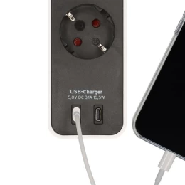 Πολύπριζο 4 θέσεων με 2 x USB-C και διακόπτη BRENNENSTUHL 1153240126 Ecolor λευκό (Thumb 4)