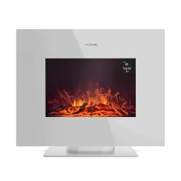 READYWARM 2700 DESIGN FLAMES WHITE 05832 Ηλεκτρικό Τζάκι Επιτοίχιο/επιδαπέδιο 2000W με Τηλ (Thumb 1)