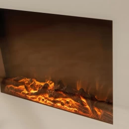 READYWARM 2700 DESIGN FLAMES WHITE 05832 Ηλεκτρικό Τζάκι Επιτοίχιο/επιδαπέδιο 2000W με Τηλ (Thumb 4)