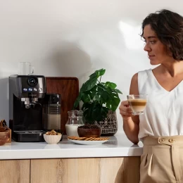 POWER ESPRESSO 20 STEEL PROLATTE 01985 Μηχανή Espresso 1350W|20 Bar (Thumb 6)