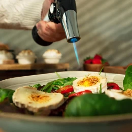 POLKA FLAME-COOK 1000 STEEL 03184 Φλόγιστρο Ζαχαροπλαστικής με Βάση (Thumb 2)