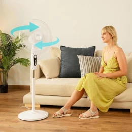 ENERGYSILENCE 515 MAXFLOW WHITE 08297 Ανεμιστήρας Ορθοστάτης 45W| 40cm (Thumb 6)