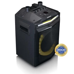 PA-220BK Party Σύστημα Karaoke Με Bluetooth. Aποσπώμενη Μπάρα Led & 2 Ασύρματα Μικρόφωνα Μ (Thumb 2)