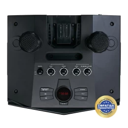 PA-220BK Party Σύστημα Karaoke Με Bluetooth. Aποσπώμενη Μπάρα Led & 2 Ασύρματα Μικρόφωνα Μ (Thumb 3)