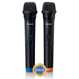 PA-220BK Party Σύστημα Karaoke Με Bluetooth. Aποσπώμενη Μπάρα Led & 2 Ασύρματα Μικρόφωνα Μ (Thumb 4)