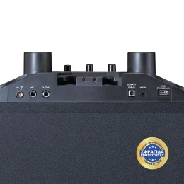 PA-220BK Party Σύστημα Karaoke Με Bluetooth. Aποσπώμενη Μπάρα Led & 2 Ασύρματα Μικρόφωνα Μ (Thumb 5)