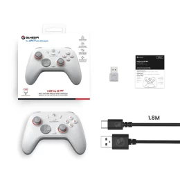  GameSir Nova 2 Lite Wireless Gamepad (Bluetooth/USB-C/2.4Ghz) (PC/Switch/iOS/Android) Lum (Thumb 5)