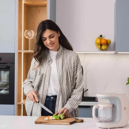 NUTRIBLEND 6 σε 1. Πολυμπλέντερ. Αποστειρωτής και Παρασκευαστής Παιδικής Τροφής στον Ατμό (Thumb 5)