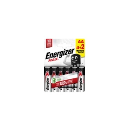 Αλκαλικές μπαταρίες AA-LR06 MAX F016599 ENERGIZER BP6 4+2 (Thumb 1)