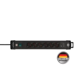 Πολύπριζο 6 θέσεων USB C 30W USB A 18W Premium Line 1391010610 BRENNENSTUHL με διακόπτη κα (Thumb 1)