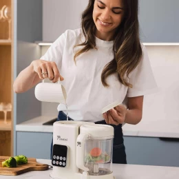 MINI CHEF 7 σε 1 Πολυμπλέντερ. Αποστειρωτής και Παρασκευαστής Παιδικής Τροφής στον Ατμό (Thumb 5)