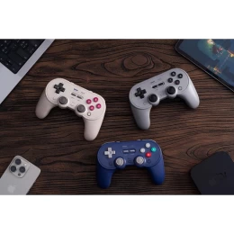  8BitDo Pro 3 Bluetooth Gamepad με Charging Dock (2.4G/BT/USB) για Switch(1&2)/Windows/And (Thumb 3)