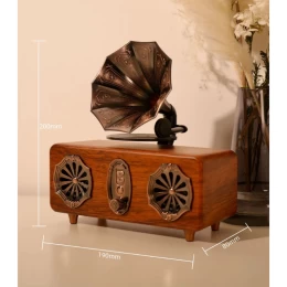  Old Street Audio AS36 Vintage Ασύρματο Ηχείο Ξύλινο (2x5W/Μπαταρία 1800mAh/Bluetooth 5.4/ (Thumb 3)