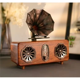  Old Street Audio AS36 Vintage Ασύρματο Ηχείο Ξύλινο (2x5W/Μπαταρία 1800mAh/Bluetooth 5.4/ (Thumb 4)