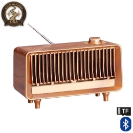  Old Street Audio AS25 Old-school Ασύρματο Ηχείο Ξύλινο (10W/Μπαταρία 1800mAh/Bluetooth 5. (Thumb 4)