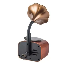  Old Street Audio AS90 Old-school Ηχείο με Bluetooth Ξύλινο (5W/Μπαταρία 1800mAh/Bluetooth (Thumb 1)